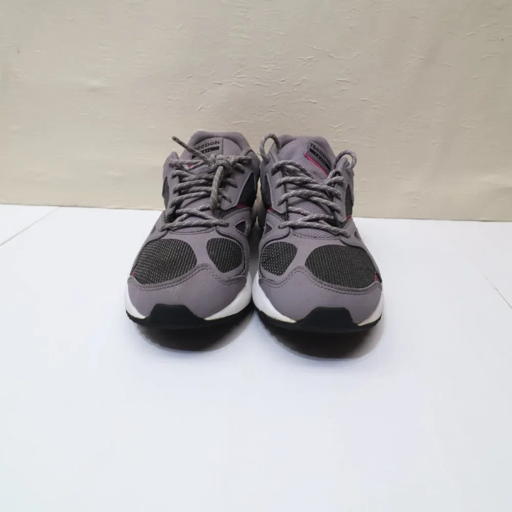 Reebok Trail Shoes Womens 9 Fuel Foam Gray Pink Charcoal White Athletic - Picture 9 of 14